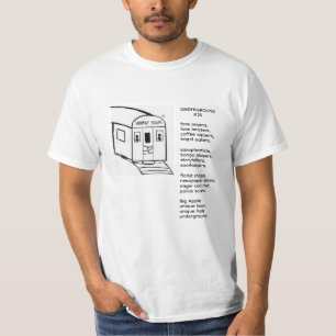 U-Bahn-Sightseeing-Abenteuer T-Shirt
