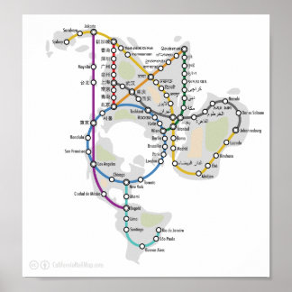 U-Bahn-Station 1 Poster