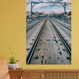 U-Bahn-Station Dom Luis I Brücke Oberdeck Fotodruck