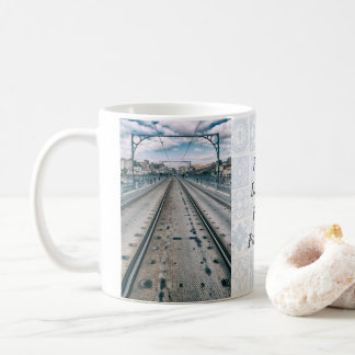 U-Bahn-Station Dom Luis I Brücke Oberdeck Kaffeetasse