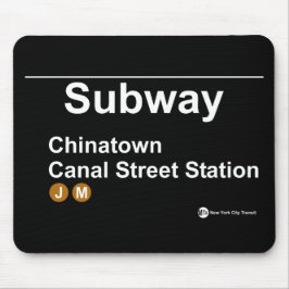 U-Bahn-Station New York Mousepad
