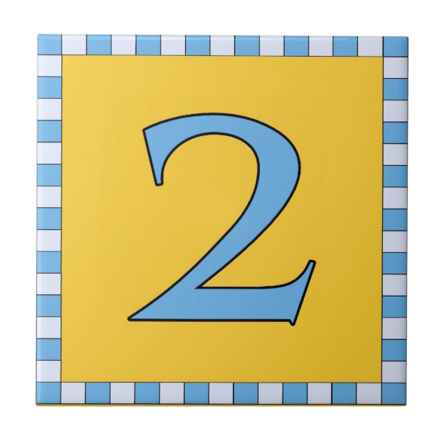 U-Bahn-Tiles Karo Rahmen 2 Fliese (Vorderseite)