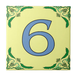 U-Bahn-Tiles Vine Rahmen 6 Sechs Fliese