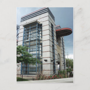 U-Bahn-Turm Postkarte