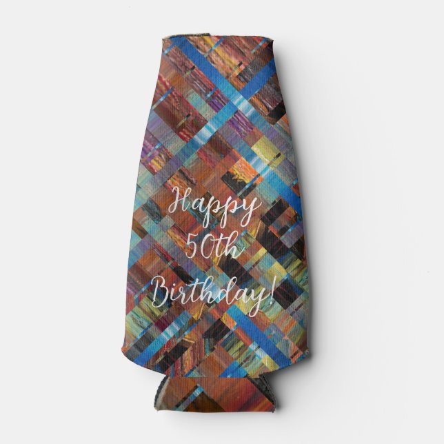 U-Bahn von Kairo - Happy 50. Geburtstag Flaschenkühler (Vorderseite)