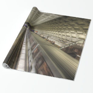 U-Bahnhof Washington DC Geschenkpapier