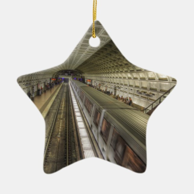 U-Bahnhof Washington DC Keramikornament (Vorne)