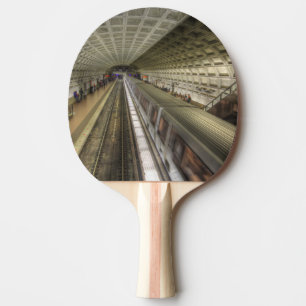 U-Bahnhof Washington DC Tischtennis Schläger