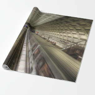 U-Bahnstation Washington DC Geschenkpapier