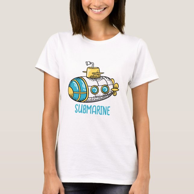U-Boot - Geschenk für U-Boote T-Shirt (Vorderseite)