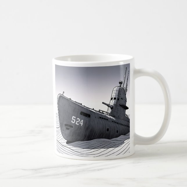 U-Boot Kaffeetasse (Rechts)