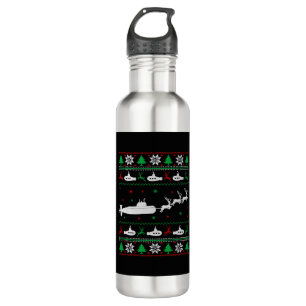 U-Boot-Marine Ugly Weihnachtssüßer Edelstahlflasche