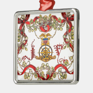 U-Boot-Offiziere Wappen Weihnachtsschmuck