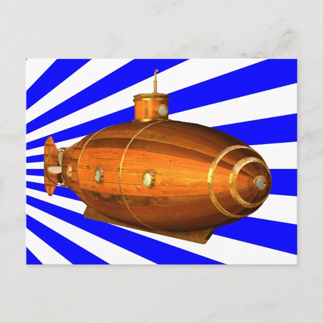 U-Boot Postkarte (Vorderseite)