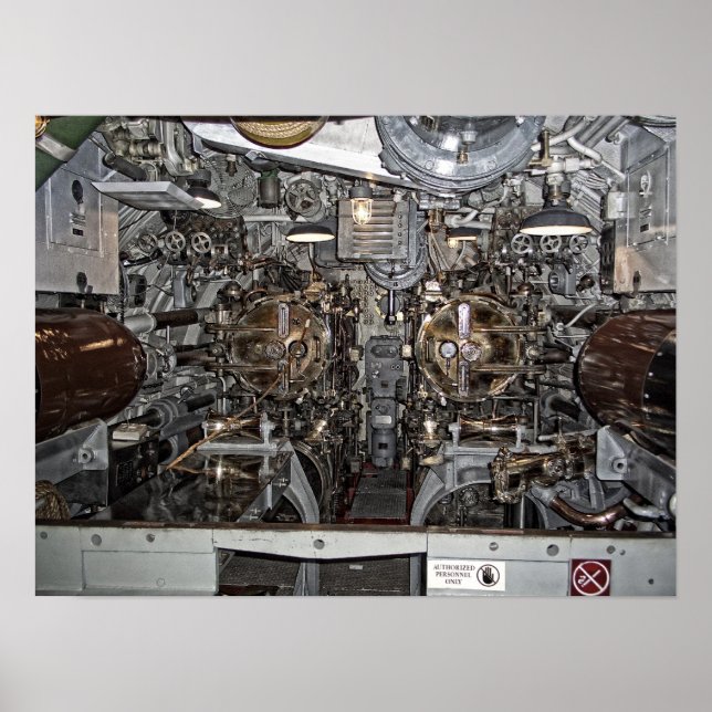 U-Boot Torpedo Room - Pearl Harbour Poster (Vorne)