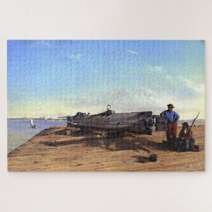 U-Boot-Torpedoboot H.L. Hunley 6. Dez. 1863 Puzzle