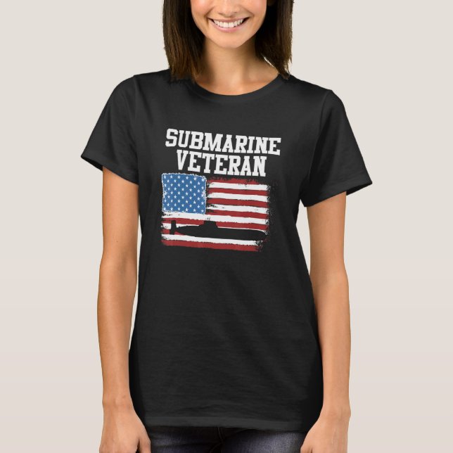 U-Boot-Veteran für U-Boot-Mama T-Shirt (Vorderseite)