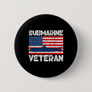 U-Boot Veteran Krieg Subwater Craft Soldier Button