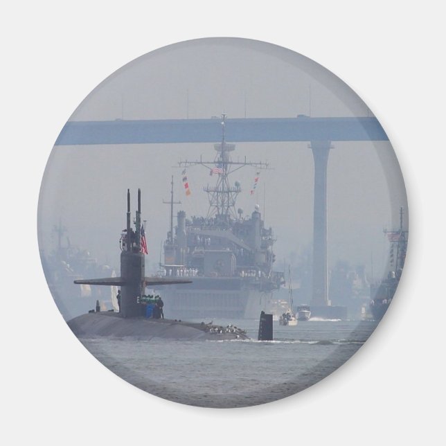 U-Boote-U-Boote Nuklearer Schiffe Magnet (Vorne)