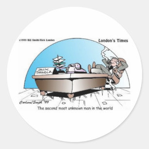 U Dont Know Jack Shinola Funny Offbeat Geschenke T Runder Aufkleber