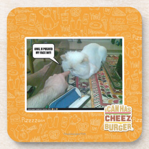 U drückte mein Gesicht ein! Untersetzer