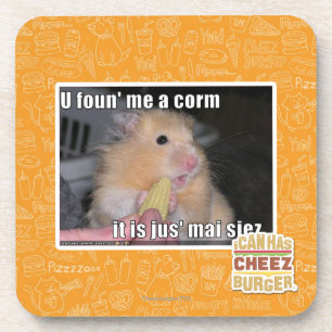 U fand mich ein Mais Untersetzer