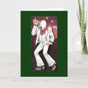 U Fill Foto Male Disco Dancer Card Karte