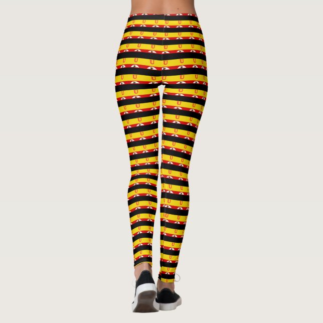 U G nur für Ihre Freizeit Wochenende Zuhause Loung Leggings (Rückseite)