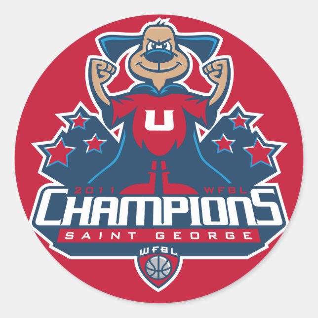 U-Hunde Champs Stickers (Vorderseite)