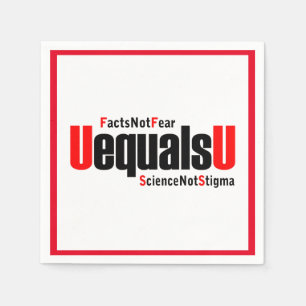 U ist gleich U - HIV nicht nachweisbar - Wissensch Serviette