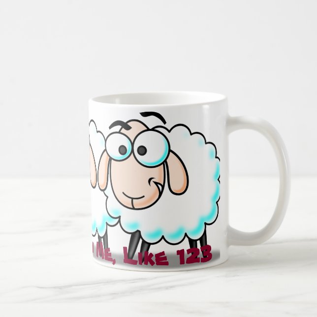 U kann auf mir Tasse des Kaffee-zählen 11oz durch (Rechts)