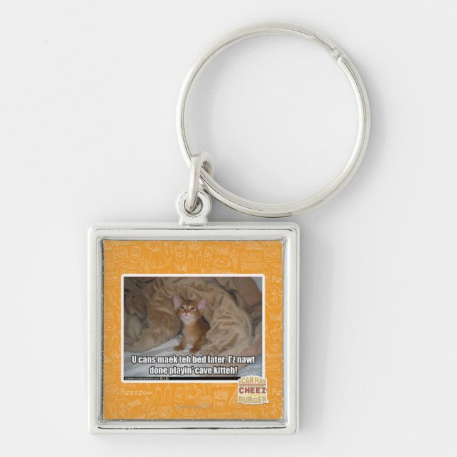 U kann maek das Bett später Schlüsselanhänger (Vorne)