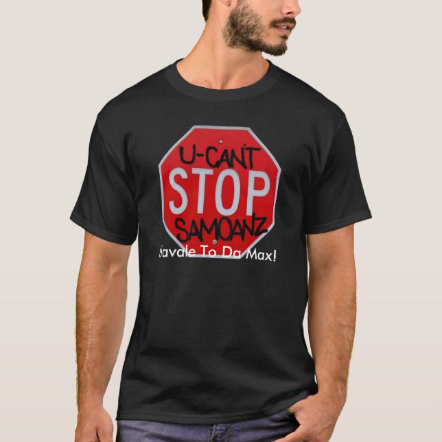 U kann samoanz, Ulaval nicht stoppen… T-Shirt (Vorderseite)
