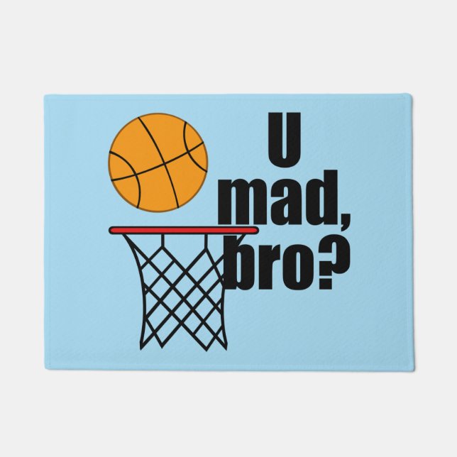 U Mad Bro? Fußmatte (Vorderseite)