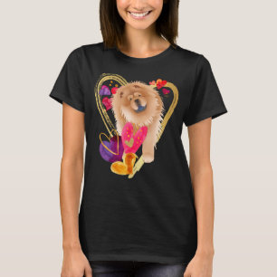 U MAKE my HEART GO BLING - Chow dark Shirt Stile