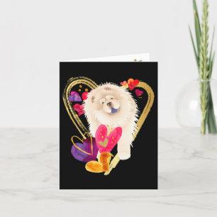 U MAKE my HEART GO BLING - Cream Chow Art Cards Feiertagskarte