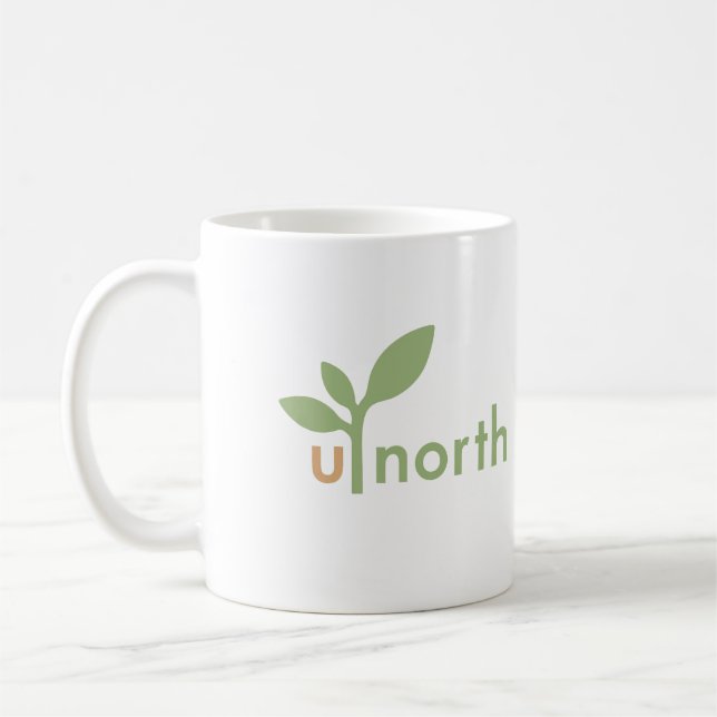 U Normale Firmenlogos Kaffeetasse (Links)