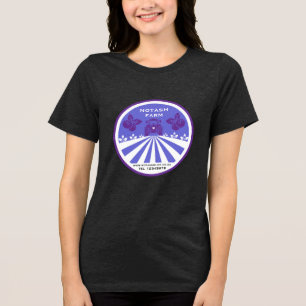 U-Pick Blueberry Farm Werbeaktion Tri-Blend Shirt
