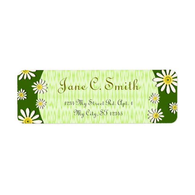 U-Pick Farbe/ Whimsikale Wildblume Daisy Sprinkles (Vorne)