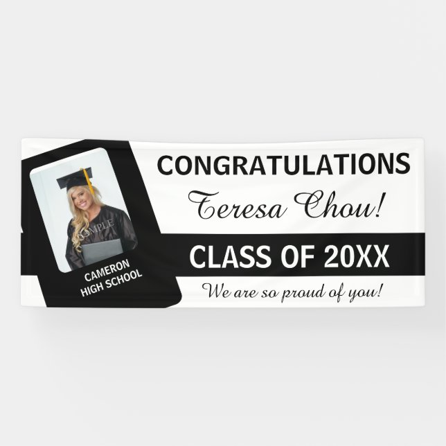 U-Pick-Schulfarben mit schwarzem UPSC Banner (Horizontal)