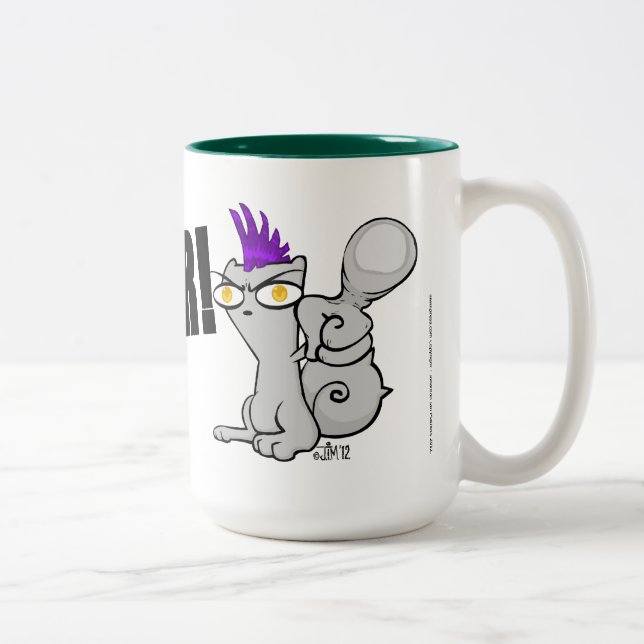 U.R.A. Wanker! Begley Tasse (Rechts)