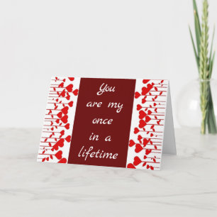 U R MEIN EINMAL IN EINEM LEBEN "LIEBENDER GEBURTST KARTE