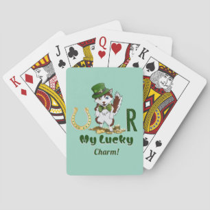 U R My Lucky Charm ist ein Feiertag! Spielkarten