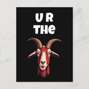 U R Ziege Postkarte