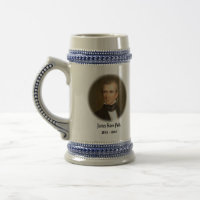 U.S.A. 11. Präsident (sammelbare Tasse)