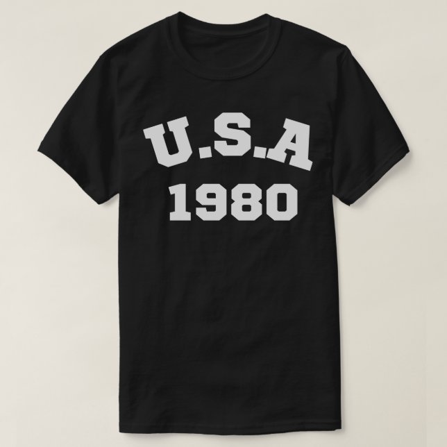 U.S.A 1980 T-Shirt (Design vorne)
