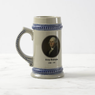 U.S.A. 1. Präsident (sammelbare Tasse) Bierglas