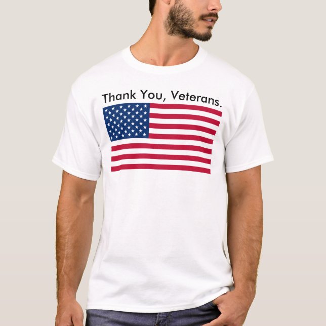 U.S.A. - "Danke, Veterane." - T - Shirt (Vorderseite)