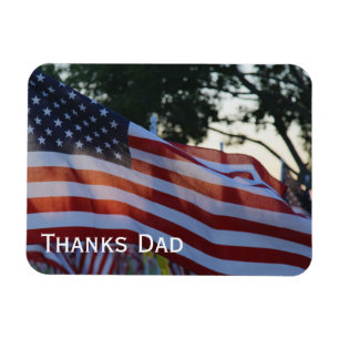 U.S.A.-Gedächtnisflahnen winden Magnet