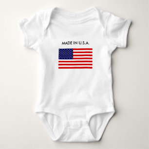U.S.A. Gemachtes Baby Strampler